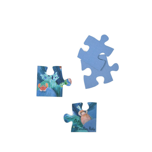 Moulin Roty puzzle koje svijetle u mraku Les Aventures de Paulie - Patkica.eu