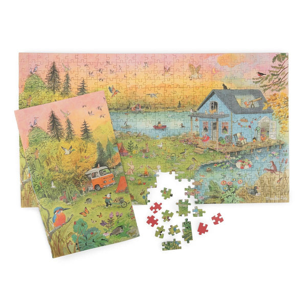 Moulin Roty puzzle La Grande Famille 500 dijelova - Patkica.eu
