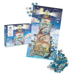 Moulin Roty puzzle Svjetionik 500 dijelova Le Jardin du Moulin - Patkica.eu