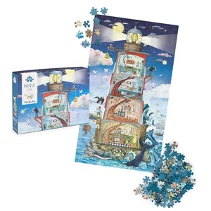 Moulin Roty puzzle Svjetionik 500 dijelova Le Jardin du Moulin - Patkica.eu