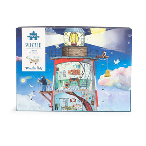 Moulin Roty puzzle Svjetionik 500 dijelova Le Jardin du Moulin - Patkica.eu