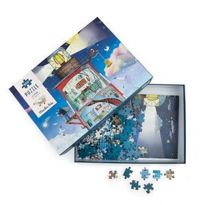 Moulin Roty puzzle Svjetionik 500 dijelova Le Jardin du Moulin - Patkica.eu