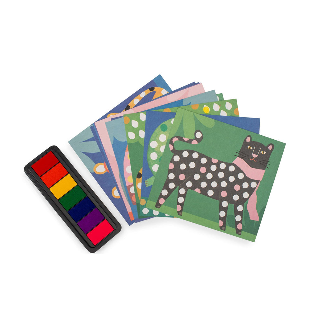Moulin Roty set za slikanje prstima Les Toupitis - Patkica.eu