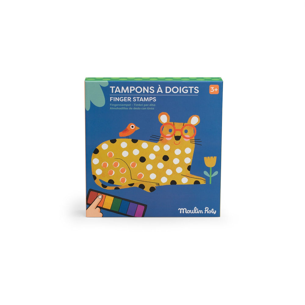 Moulin Roty set za slikanje prstima Les Toupitis - Patkica.eu