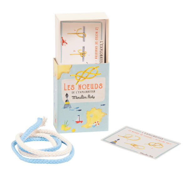Moulin Roty set za učenje mornarskih čvorova Le Jardin du Moulin - Patkica.eu