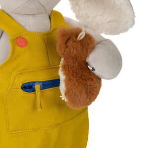Moulin Roty velika senzorna igračka psić Pilou Puce & Pilou - Patkica.eu
