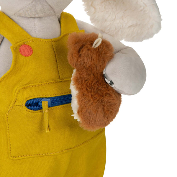 Moulin Roty velika senzorna igračka psić Pilou Puce & Pilou - Patkica.eu