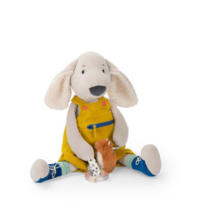 Moulin Roty velika senzorna igračka psić Pilou Puce & Pilou - Patkica.eu