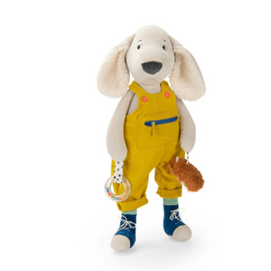 Moulin Roty velika senzorna igračka psić Pilou Puce & Pilou - Patkica.eu