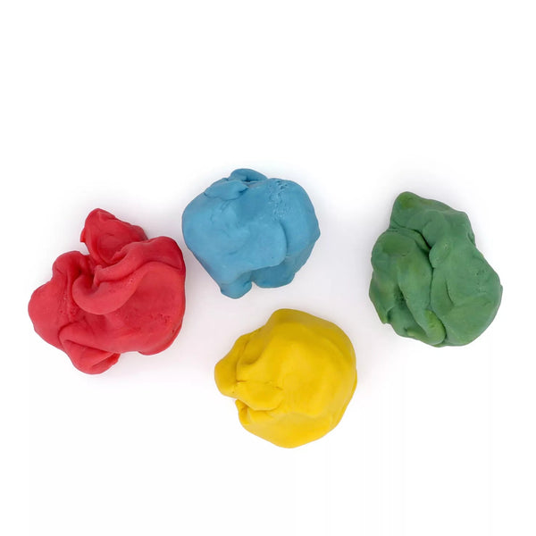 Neogrün Set u pastelnim bojama – prirodni veganski plastelin za djecu (4 × 120 g) - Patkica.eu