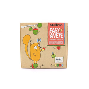 Neogrün Set “Yuki” – prirodni veganski plastelin za djecu (4 × 120 g) - Patkica.eu