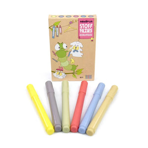 Neogrün® Stofffilzies – veganski tekstilni markeri od biljnih boja (6 boja) - Patkica.eu