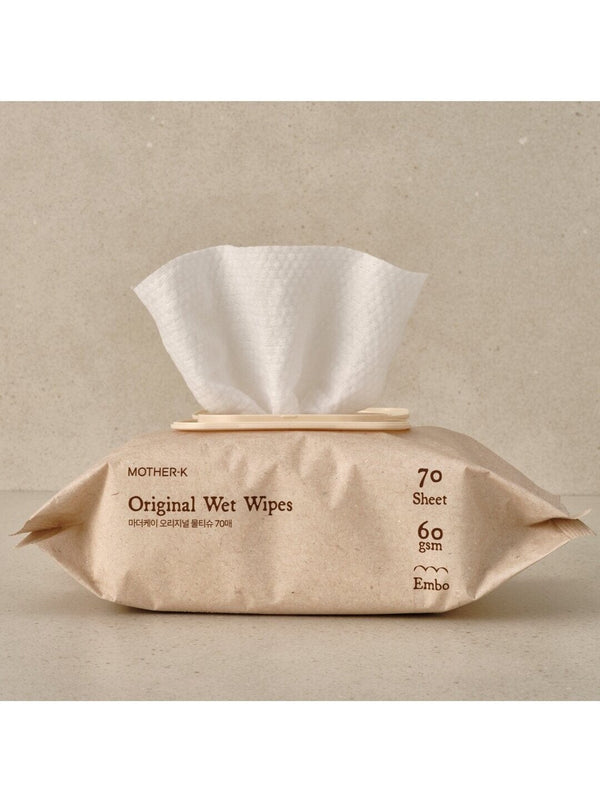 Paket Mother-K Original nježnih vlažnih maramica bez mirisa, 10 x 70 kom - Patkica.eu