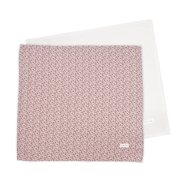 Pasito a Pasito Cherry Flowers muslin pelene 70 × 70 cm – 2 kom - Patkica.eu