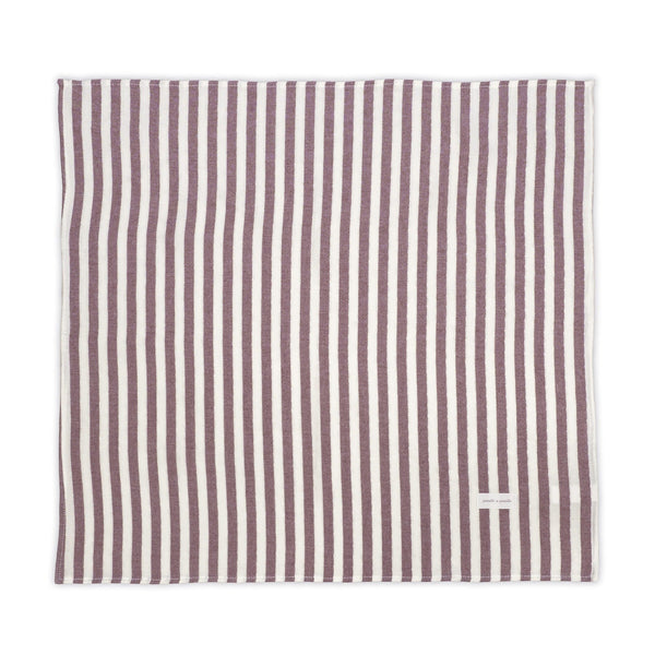 Pasito a Pasito Cherry Stripes muslin pelene 70 × 70 cm – 2 kom - Patkica.eu