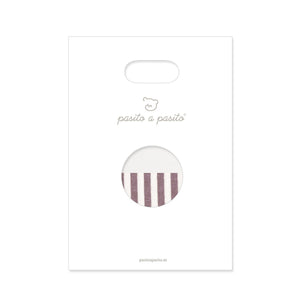 Pasito a Pasito Cherry Stripes muslin pelene 70 × 70 cm – 2 kom - Patkica.eu