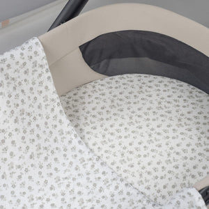 Pasito a Pasito Little Bloom Flowers plahta za košaru i muslin dekica - Patkica.eu
