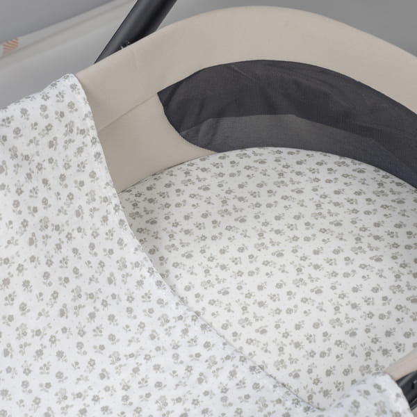 Pasito a Pasito Little Bloom Flowers plahta za košaru i muslin dekica - Patkica.eu