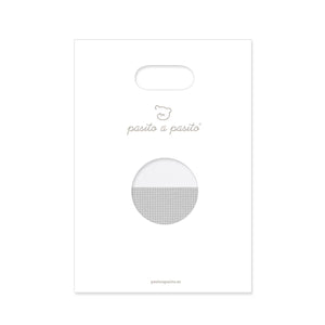 Pasito a Pasito Little Bloom Vichy muslin pelene 70 × 70 cm – 2 kom - Patkica.eu