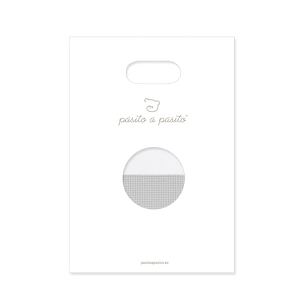 Pasito a Pasito Little Bloom Vichy muslin pelene 70 × 70 cm – 2 kom - Patkica.eu