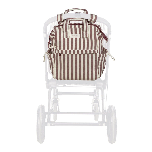 Pasito a Pasito ruksak za kolica Cherry Stripes - Patkica.eu