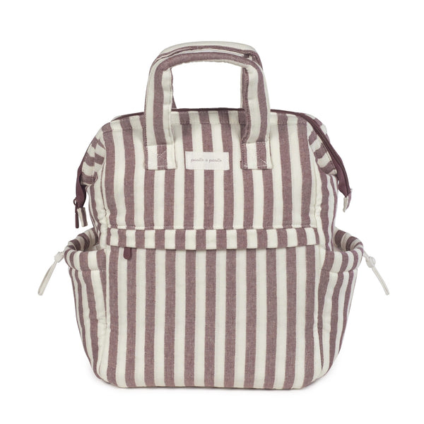 Pasito a Pasito ruksak za kolica Cherry Stripes - Patkica.eu