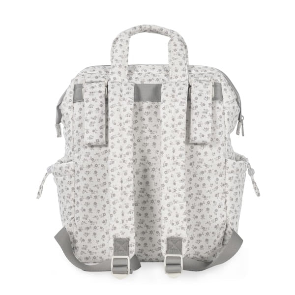 Pasito a Pasito ruksak za kolica Little Bloom Flowers Grey - Patkica.eu