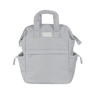 Pasito a Pasito ruksak za prematanje Little Bloom Vichy Grey - Patkica.eu