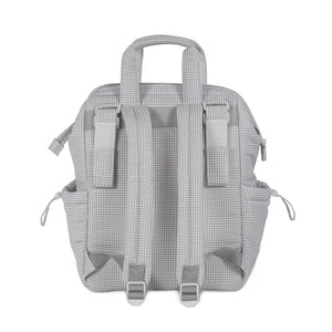 Pasito a Pasito ruksak za prematanje Little Bloom Vichy Grey - Patkica.eu