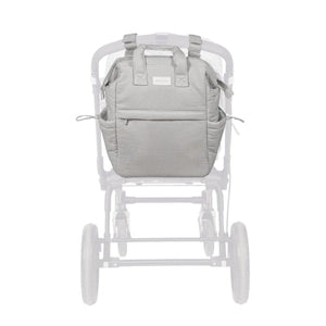 Pasito a Pasito ruksak za prematanje Little Bloom Vichy Grey - Patkica.eu