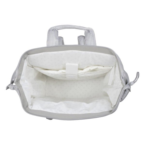 Pasito a Pasito ruksak za prematanje Little Bloom Vichy Grey - Patkica.eu