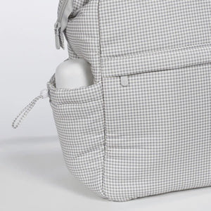 Pasito a Pasito ruksak za prematanje Little Bloom Vichy Grey - Patkica.eu