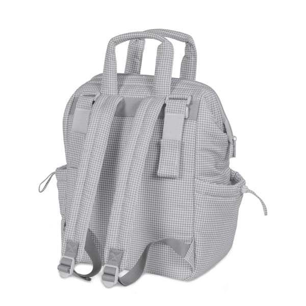 Pasito a Pasito ruksak za prematanje Little Bloom Vichy Grey - Patkica.eu