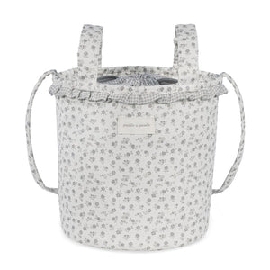 Pasito a Pasito torba za kolica Little Bloom Flowers Grey - Patkica.eu