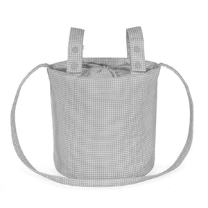 Pasito a Pasito torba za kolica Little Bloom Vichy Grey - Patkica.eu