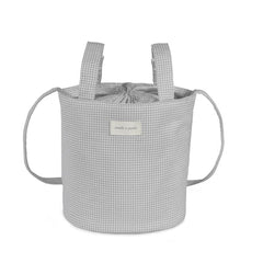 Pasito a Pasito torba za kolica Little Bloom Vichy Grey - Patkica.eu