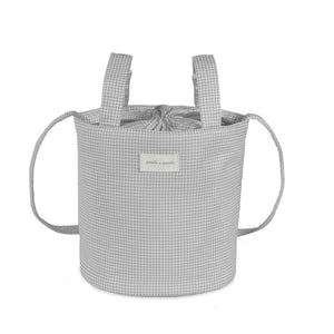Pasito a Pasito torba za kolica Little Bloom Vichy Grey - Patkica.eu