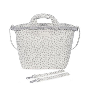 Pasito a Pasito torba za prematanje i kolica Little Bloom Flowers Grey - Patkica.eu