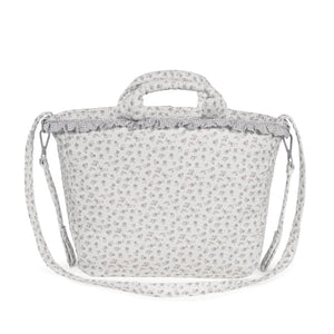Pasito a Pasito torba za prematanje i kolica Little Bloom Flowers Grey - Patkica.eu