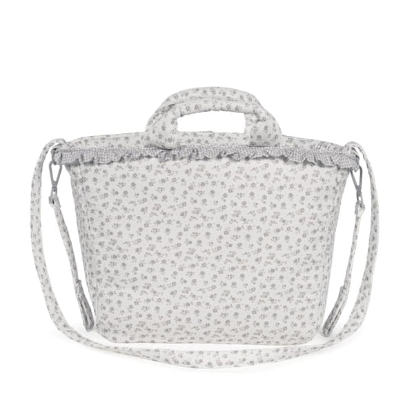 Pasito a Pasito torba za prematanje i kolica Little Bloom Flowers Grey - Patkica.eu