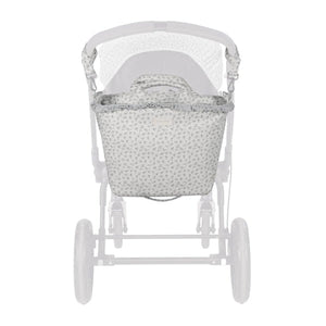 Pasito a Pasito torba za prematanje i kolica Little Bloom Flowers Grey - Patkica.eu