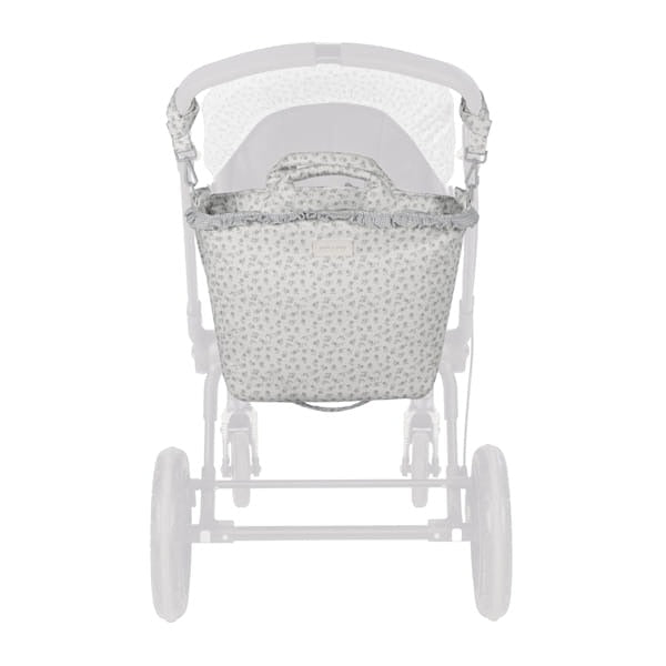 Pasito a Pasito torba za prematanje i kolica Little Bloom Flowers Grey - Patkica.eu