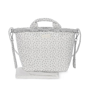 Pasito a Pasito torba za prematanje i kolica Little Bloom Flowers Grey - Patkica.eu