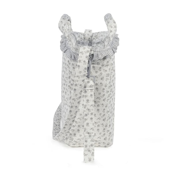 Pasito a Pasito torba za prematanje i kolica Little Bloom Flowers Grey - Patkica.eu