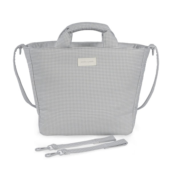 Pasito a Pasito torba za prematanje i kolica Little Bloom Vichy Grey - Patkica.eu