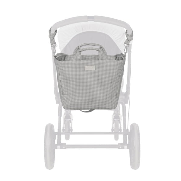 Pasito a Pasito torba za prematanje i kolica Little Bloom Vichy Grey - Patkica.eu