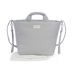 Pasito a Pasito torba za prematanje i kolica Little Bloom Vichy Grey - Patkica.eu