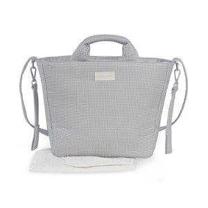 Pasito a Pasito torba za prematanje i kolica Little Bloom Vichy Grey - Patkica.eu