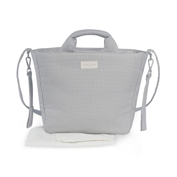 Pasito a Pasito torba za prematanje i kolica Little Bloom Vichy Grey - Patkica.eu