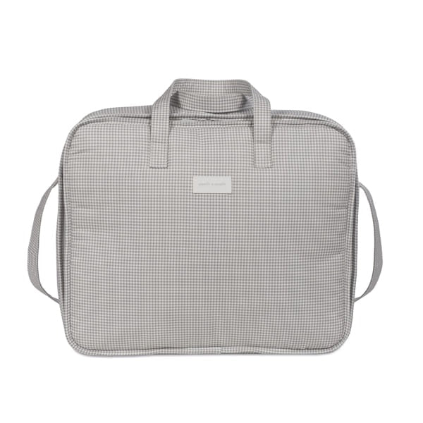 Pasito a Pasito torba za put i rodilište Little Bloom Vichy Grey - Patkica.eu